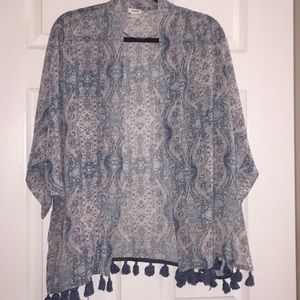 Light, sheer cardigan